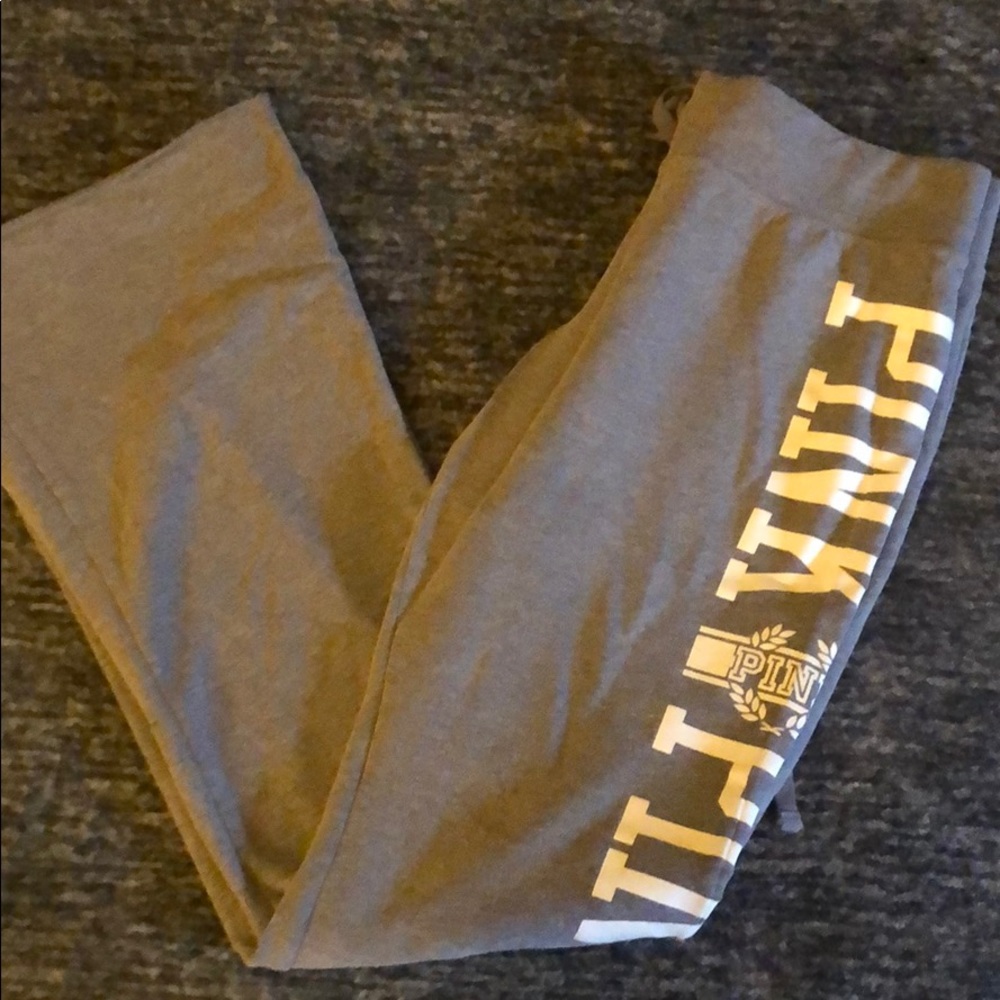 Pink sweat pants!